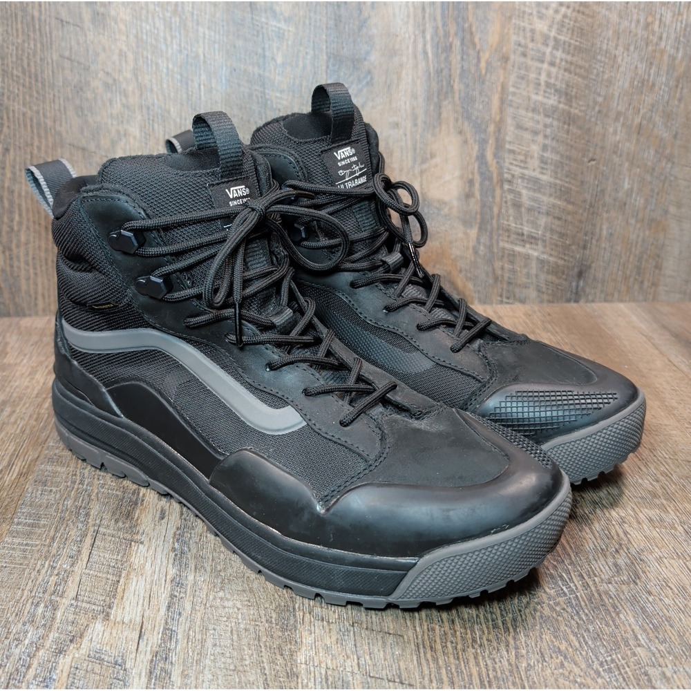 VANS UltraRange EXO High MTE Gore-Tex DW x Bryan Iguchi Black Mens Size 11.5